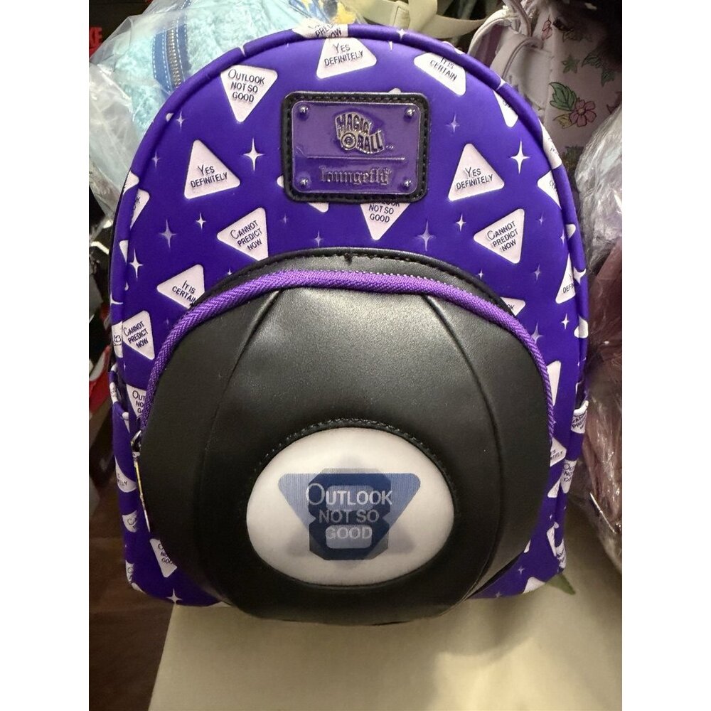 Loungefly Mattel Magic 8 Ball Lenticular Mini Backpack